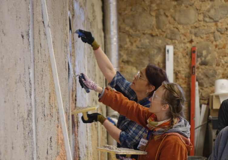 Lime plaster workshop