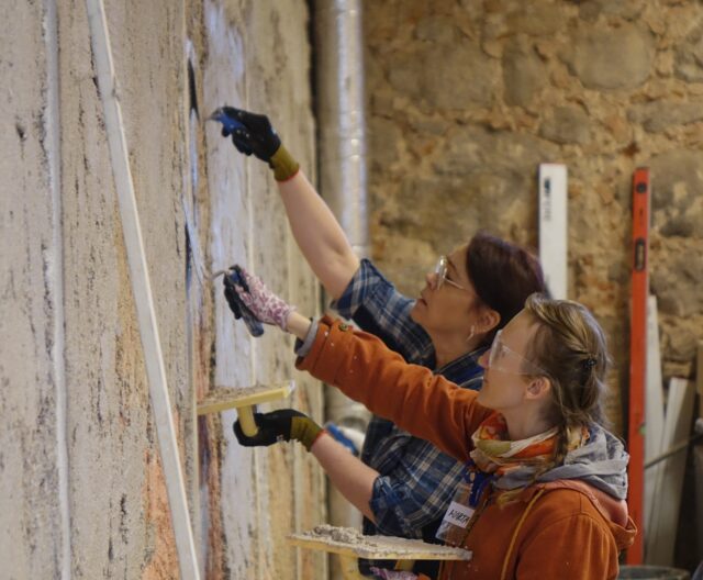 Lime plaster workshop