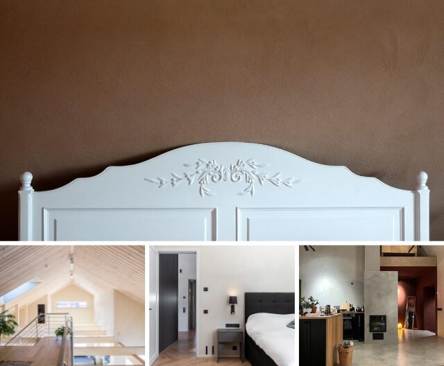 Decorative clay plaster finish