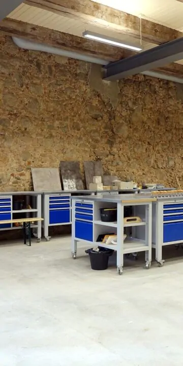 Product development workshop room ecological building Eestimaaehitus
