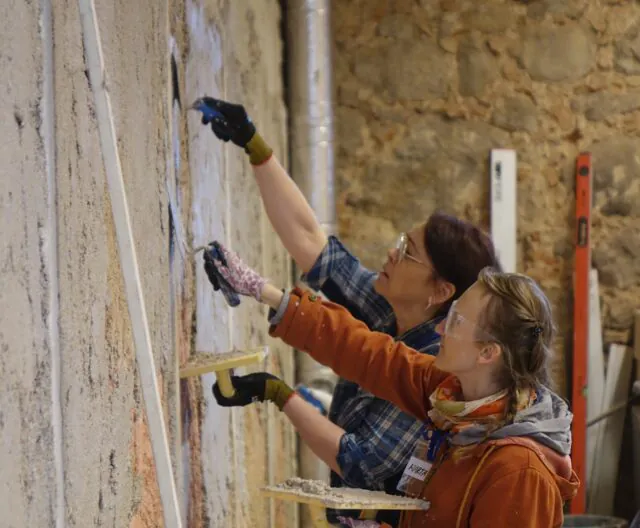 Lime plaster workshop
