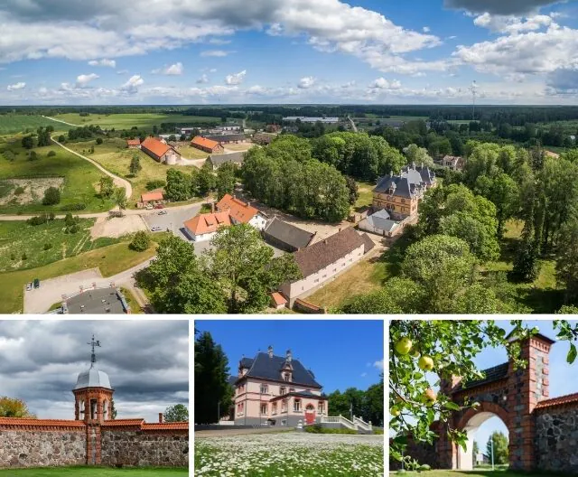 Mooste manor complex Estonia
