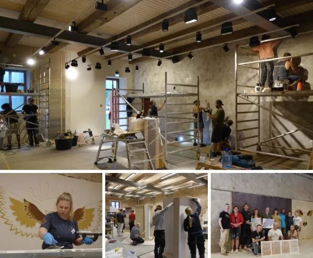 Clay finishes workshop 2025